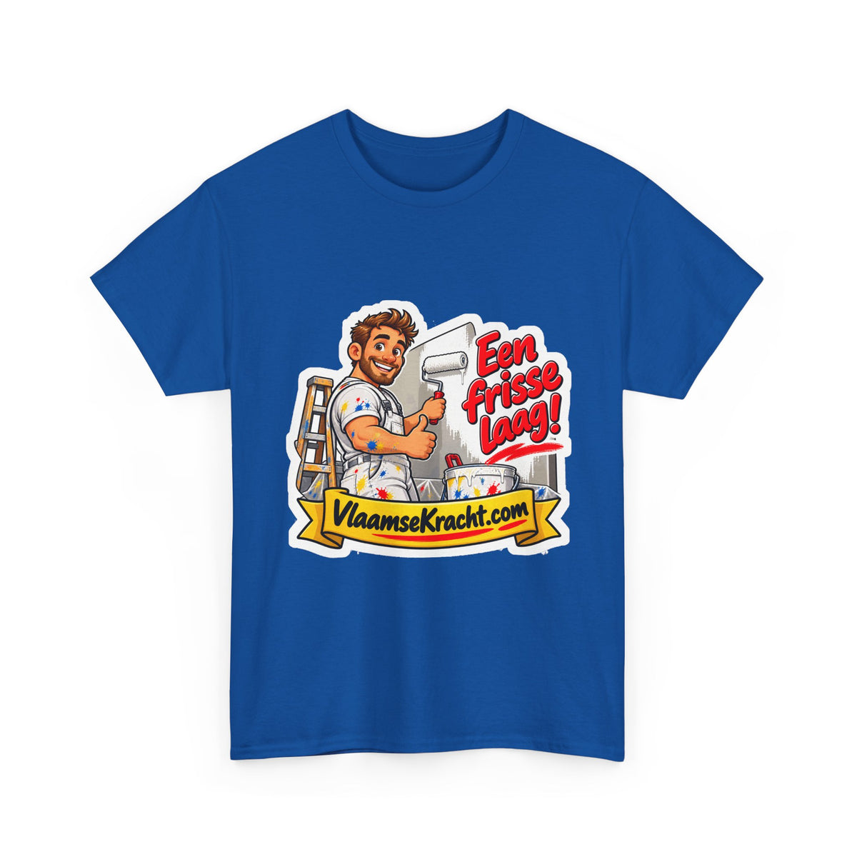 EEN FRISSE LAAG! Unisex T-shirt | De Schilder | VlaamseKracht®
