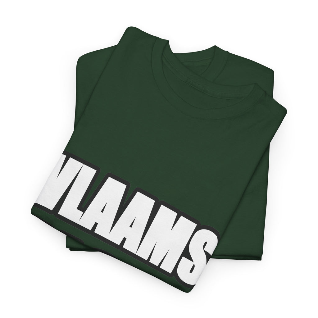 VLAAMS BLOED Unisex T-shirt | Stoere Letters | VlaamseKracht®