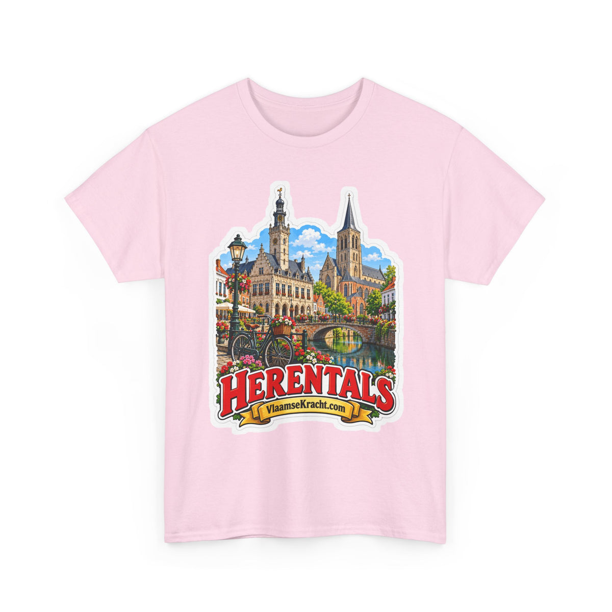 HERENTALS Unisex T-shirt | Vlaamse Stad | VlaamseKracht®
