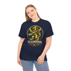 Premium Vlaamse Leeuw Vlaanderen Color Edition T-Shirt | In Hart en Daad | Unisex  | VlaamseKracht®