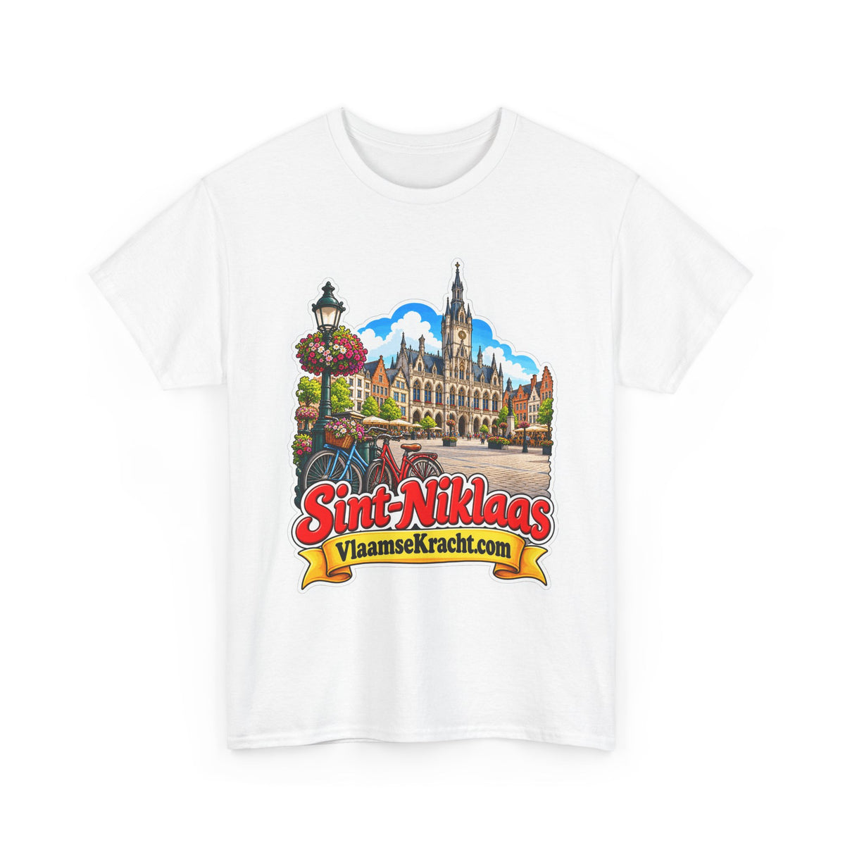 SINT-NIKLAAS Unisex T-shirt | Vlaamse Stad | VlaamseKracht®