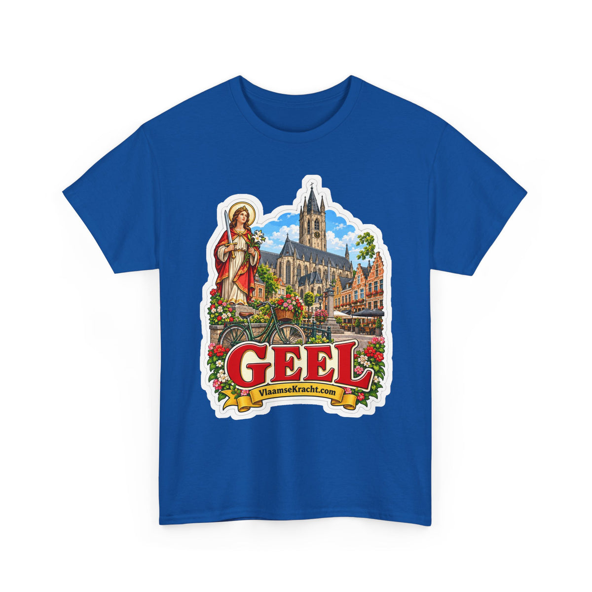 GEEL Unisex T-shirt | Vlaamse Stad | VlaamseKracht®
