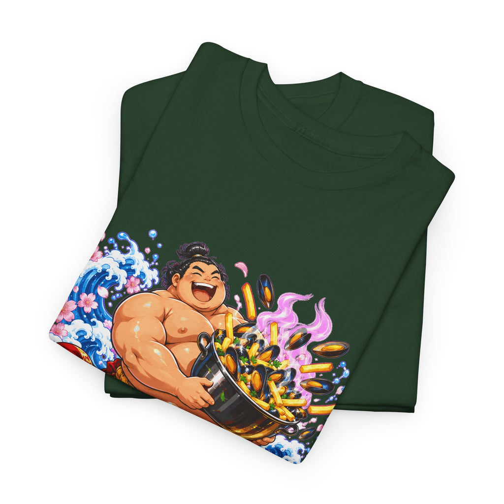 MOSSELEN SUMO! Unisex T-shirt | Anime | VlaamseKracht®