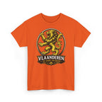 Premium Vlaamse Leeuw Vlaanderen Color Edition T-Shirt | In Hart en Daad | Unisex  | VlaamseKracht®