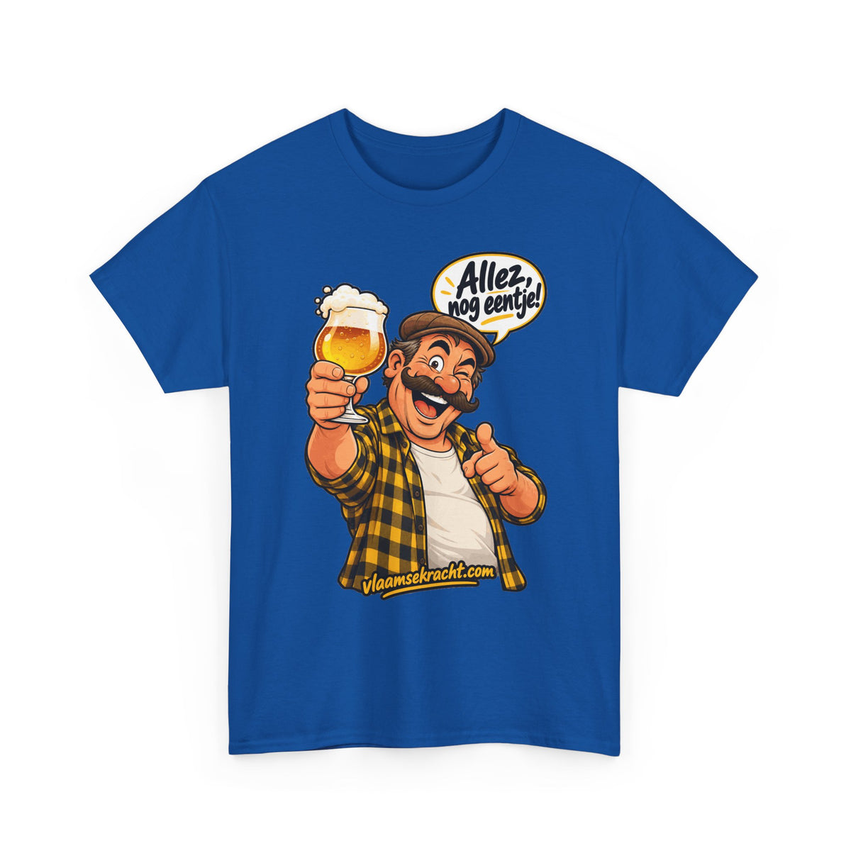 ALLEZ, NOG EENTJE! Unisex T-shirt | Vlaamse Humor | VlaamseKracht®