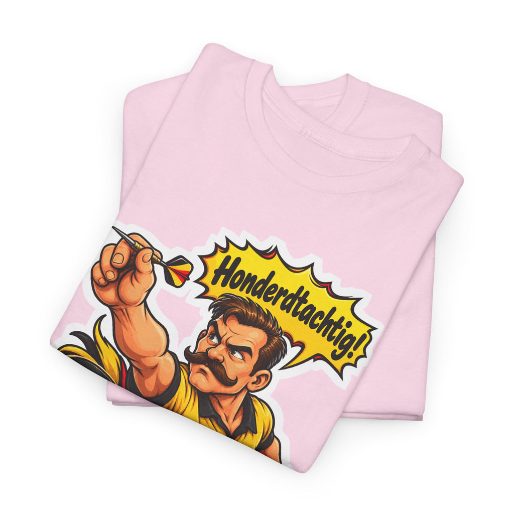HONDERDTACHTIG! Unisex T-shirt | Darts | VlaamseKracht®