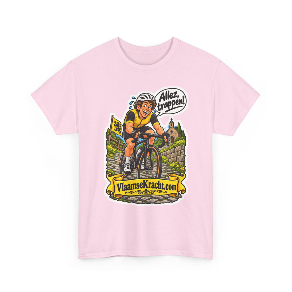 ALLEZ, TRAPPEN! Unisex T-shirt | De Wielrenner | VlaamseKracht®