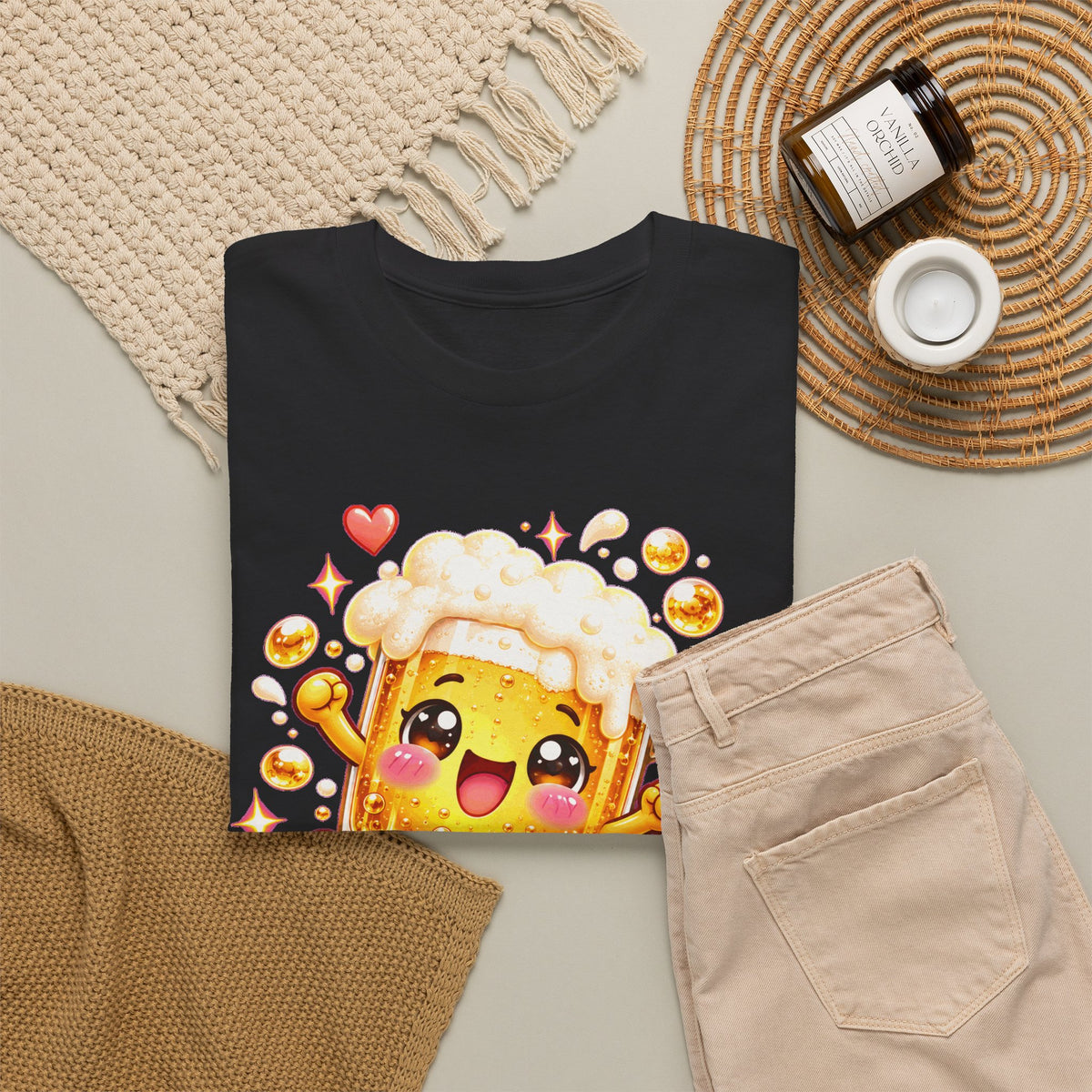 PINTJE GELUK! Unisex T-shirt | Kawaii | VlaamseKracht®
