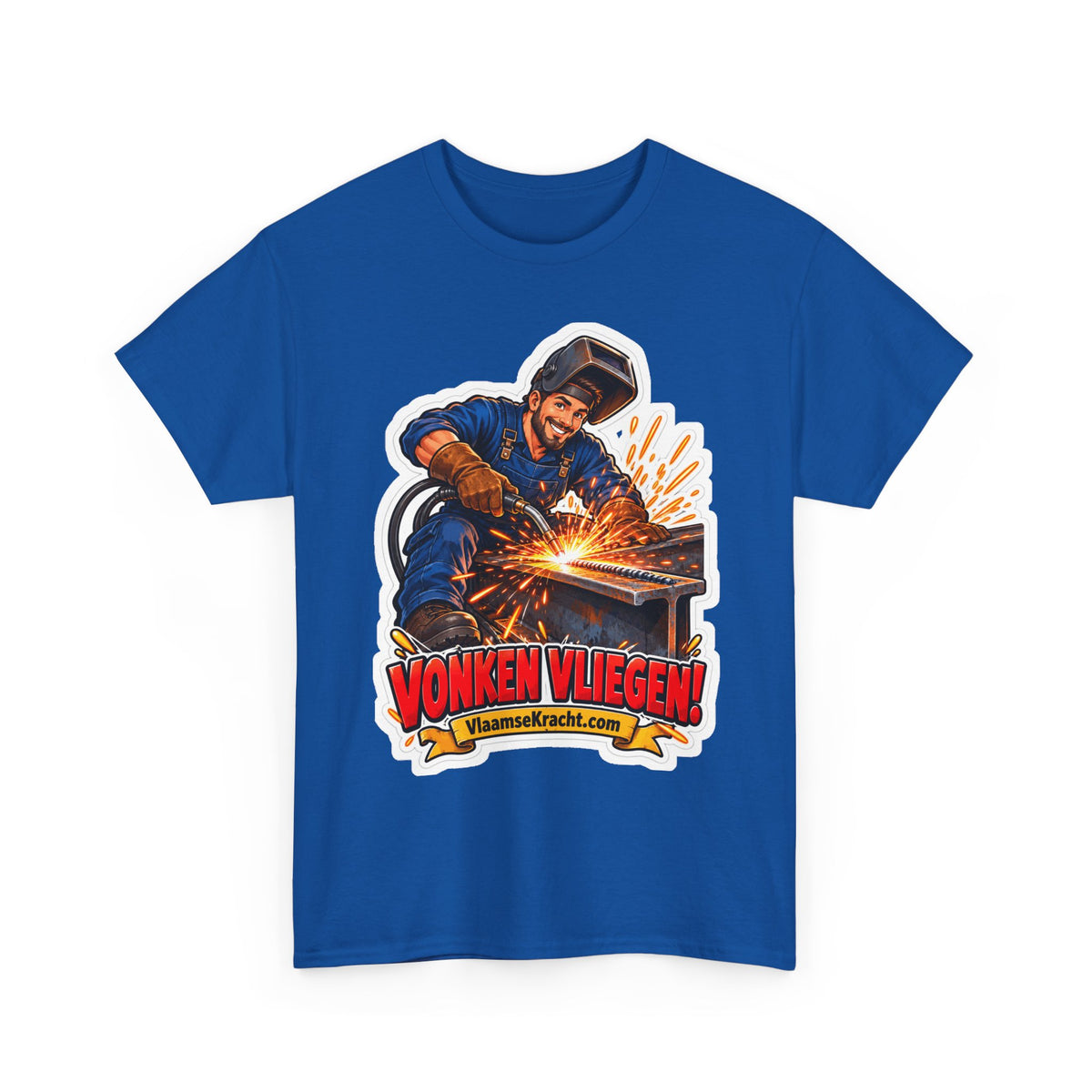 VONKEN VLIEGEN! Unisex T-shirt | De Lasser | VlaamseKracht®