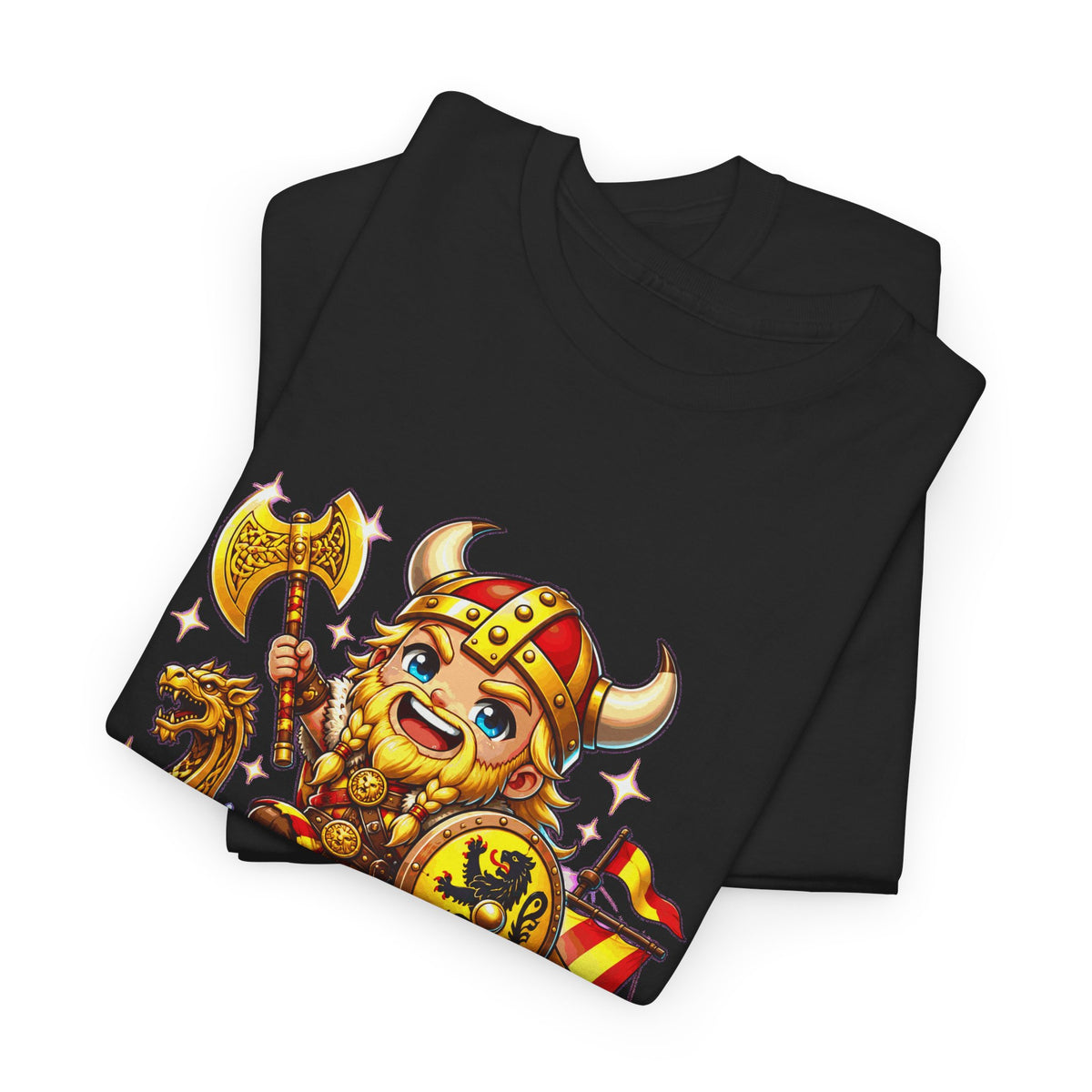 VIKING VLAAMS! Unisex T-shirt | Chibi | VlaamseKracht®
