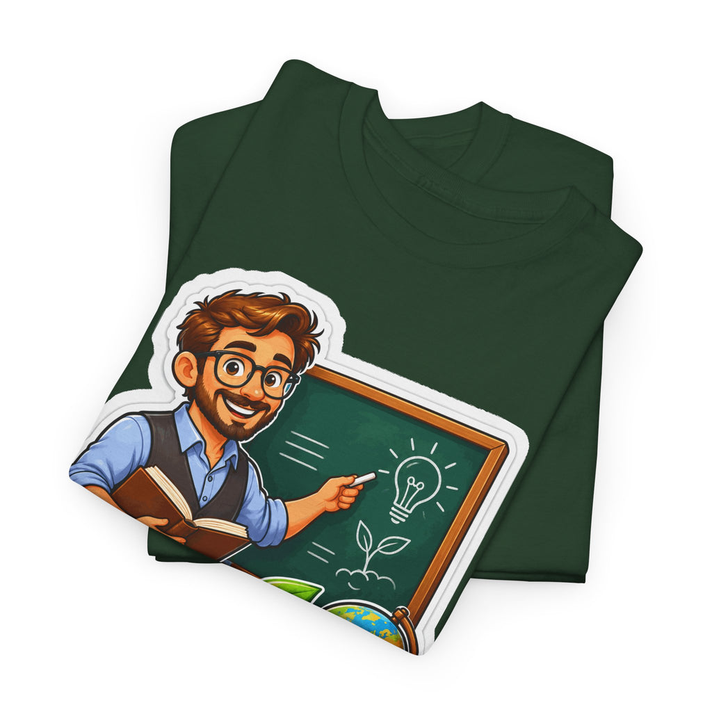 LEREN IS GROEIEN! Unisex T-shirt | De Leraar | VlaamseKracht®