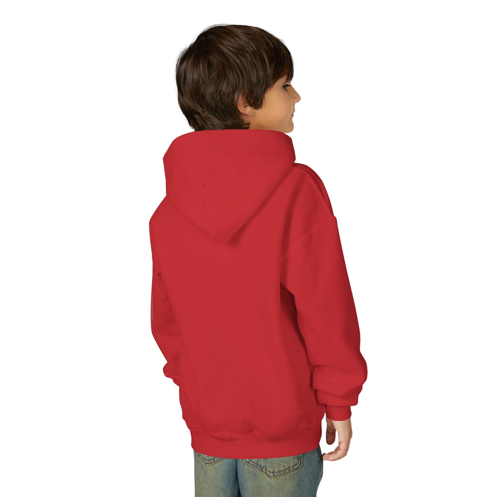 Premium Vlaamse Leeuw Youth Heavy Blend Hooded Sweatshirt | VlaamseKracht®