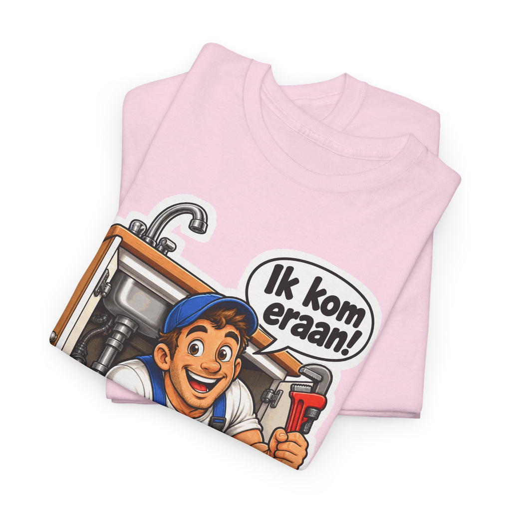 IK KOM ERAAN! Unisex T-shirt | De Loodgieter | VlaamseKracht®