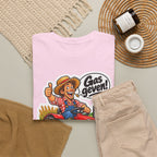 GAS GEVEN! Unisex T-shirt | De Tractorboer | VlaamseKracht®