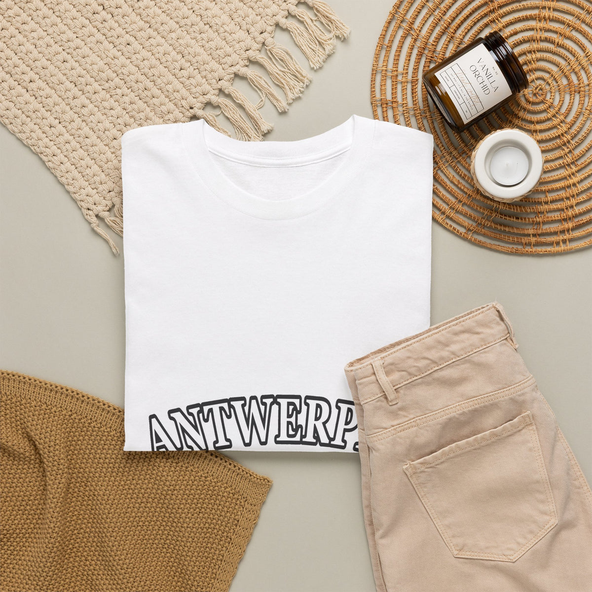 ANTWERPEN Unisex T-shirt | Sterk & Trots | VlaamseKracht®