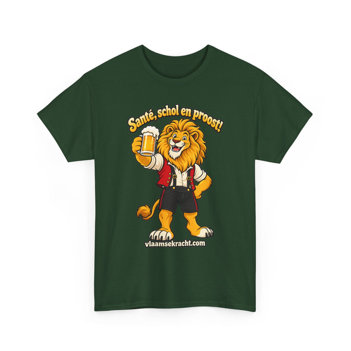LEEUW PROOST Unisex T-shirt | Vlaamse Humor | VlaamseKracht®