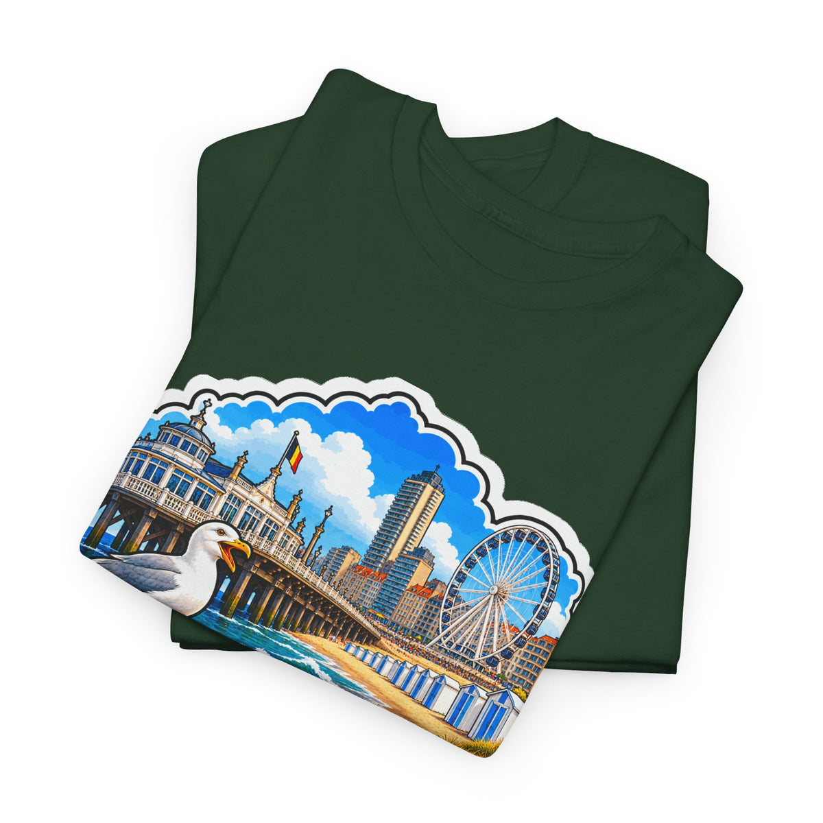 OOSTENDE Unisex T-shirt | Vlaamse Stad | VlaamseKracht®