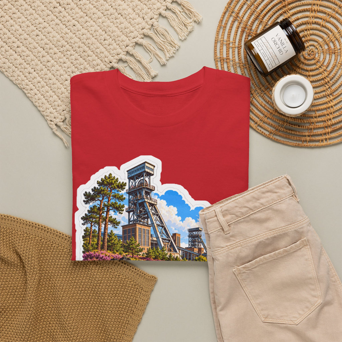 BERINGEN Unisex T-shirt | Vlaamse Stad | VlaamseKracht®