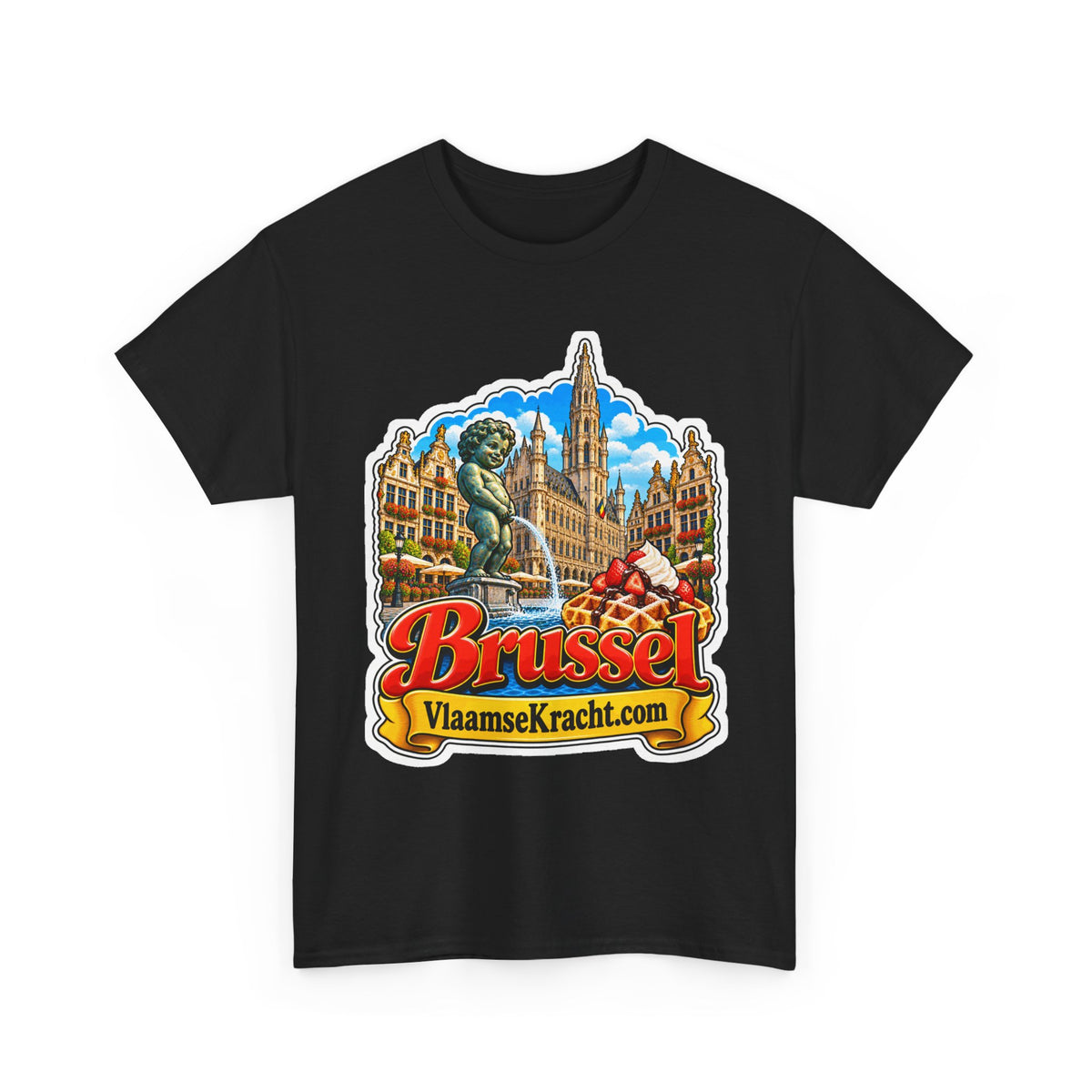 BRUSSEL Unisex T-shirt | Vlaamse Stad | VlaamseKracht®