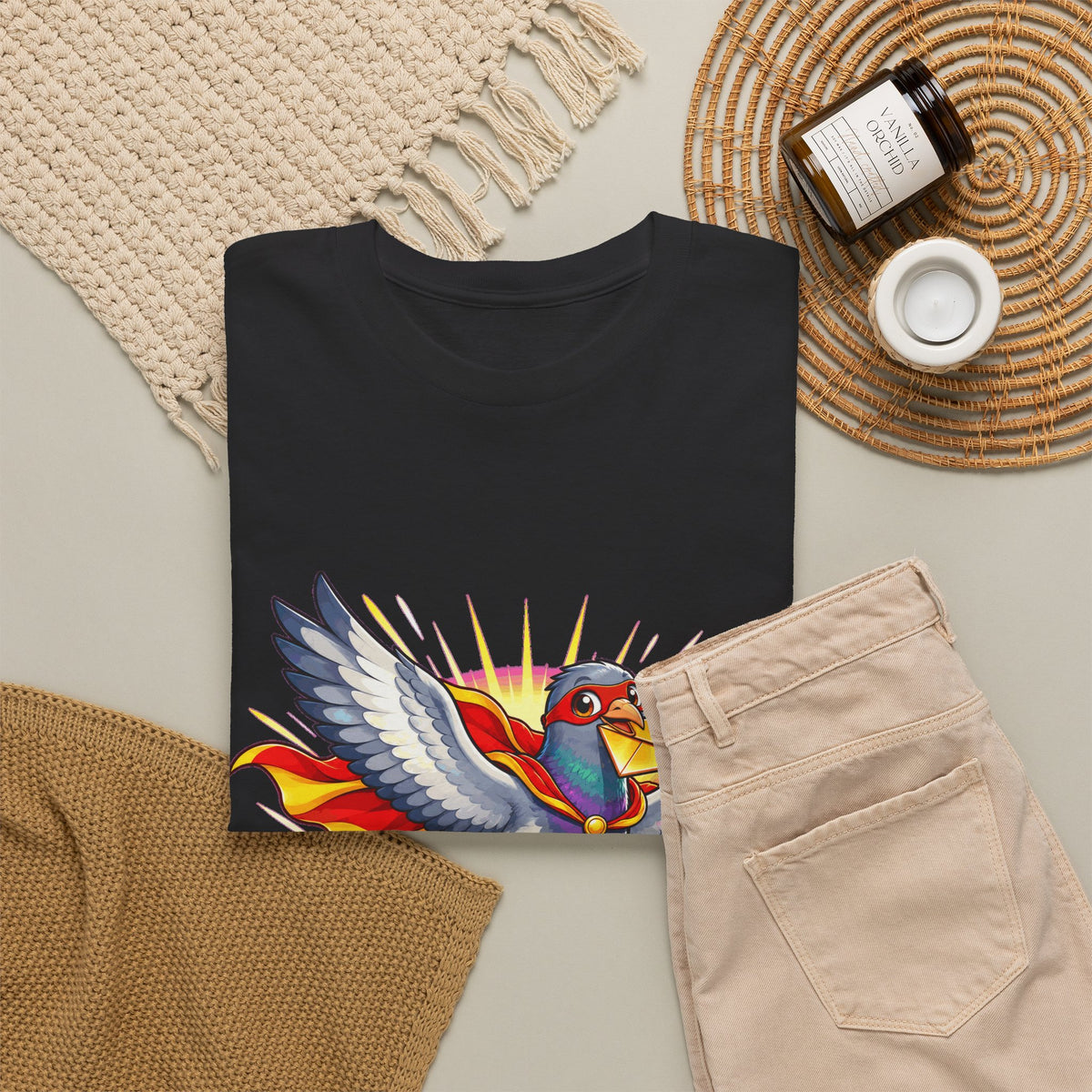 DUIF DE HELD! Unisex T-shirt | Cartoon | VlaamseKracht®