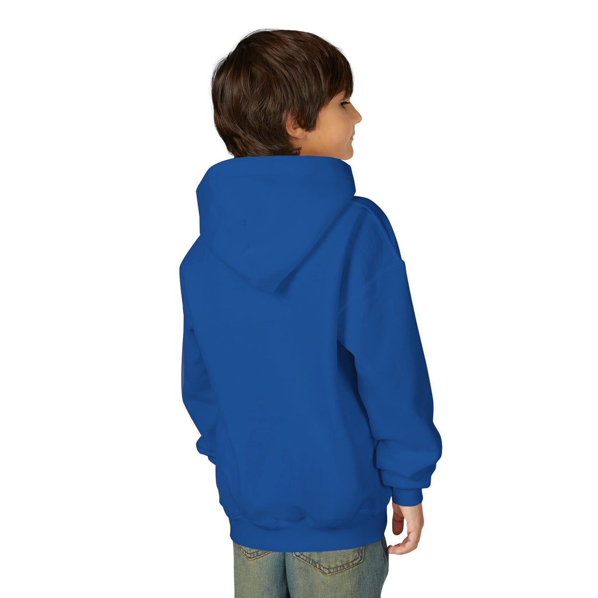 Premium Vlaamse Leeuw Youth Heavy Blend Hooded Sweatshirt | VlaamseKracht®
