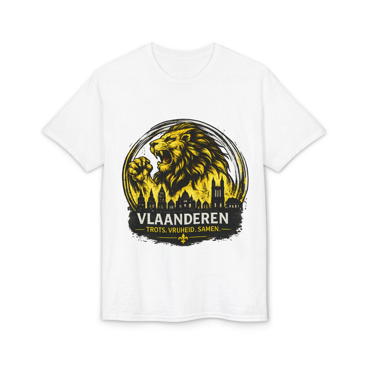 Vlaanderen Lion T‑Shirt — Proud Vlaanderen Graphic Tee