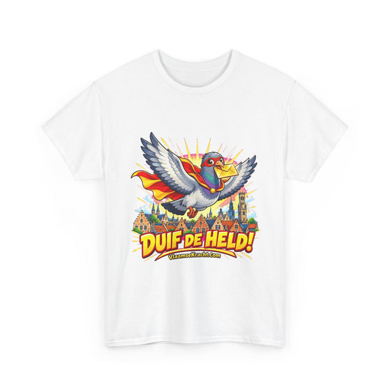 DUIF DE HELD! Unisex T-shirt | Cartoon | VlaamseKracht®