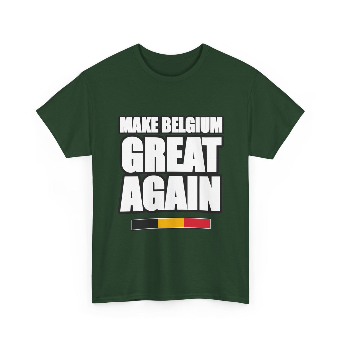 MAKE BELGIUM GREAT AGAIN Unisex T-shirt | Belgisch Statement | VlaamseKracht®