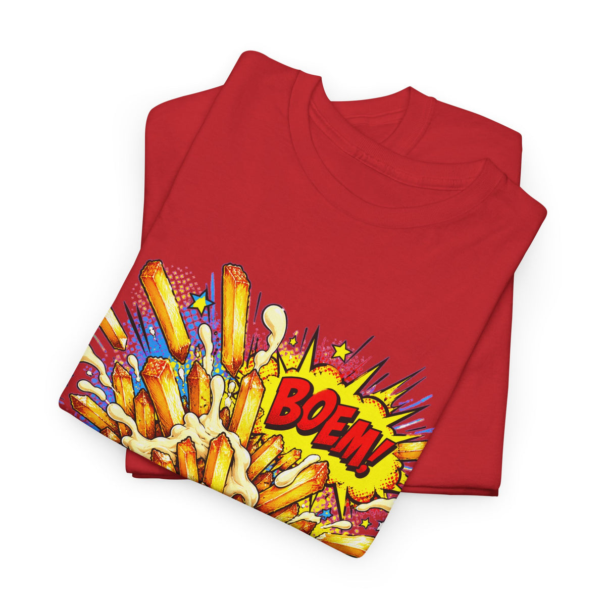 BOEM! PATAT! Unisex T-shirt | Pop Art | VlaamseKracht®