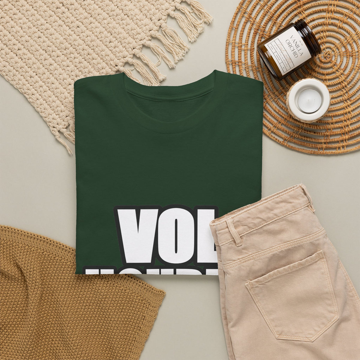 VOL HOUDEN Unisex T-shirt | Vlaamse Doorzetting | VlaamseKracht®