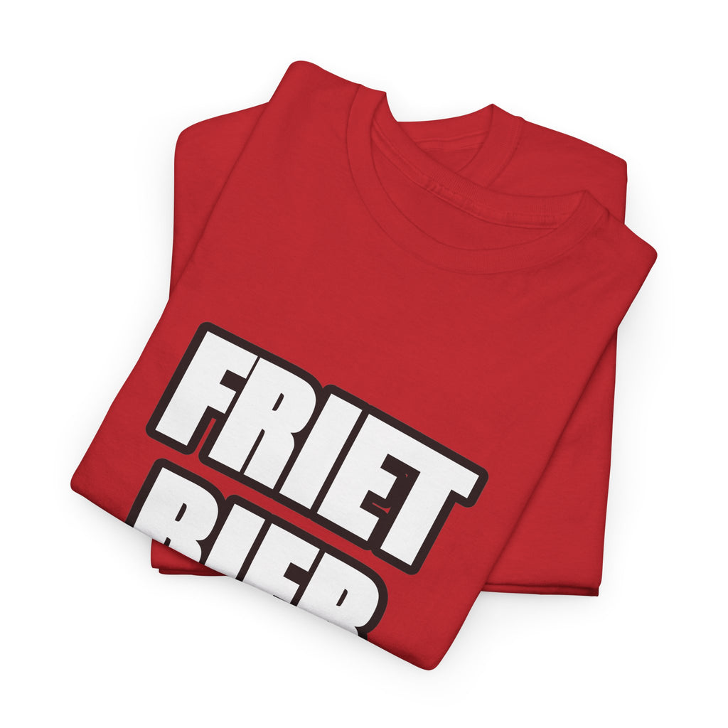 FRIET · BIER · CHOCOLADE Unisex T-shirt | Belgisch Trots | VlaamseKracht®