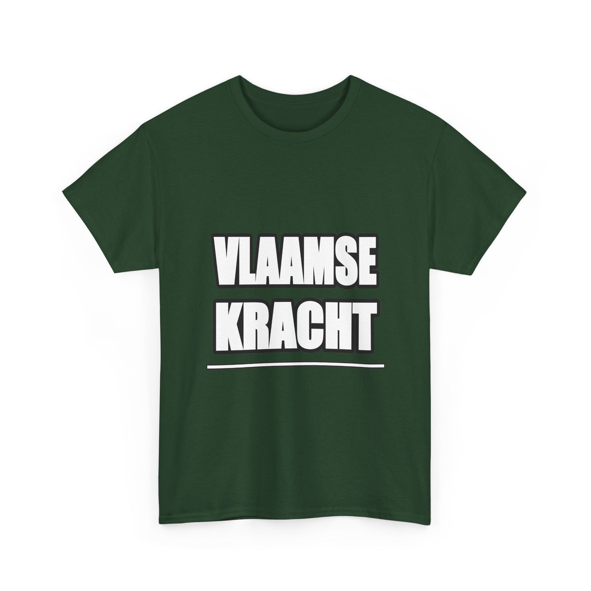 VLAAMSE KRACHT Unisex T-shirt | Stoere Letters | VlaamseKracht®