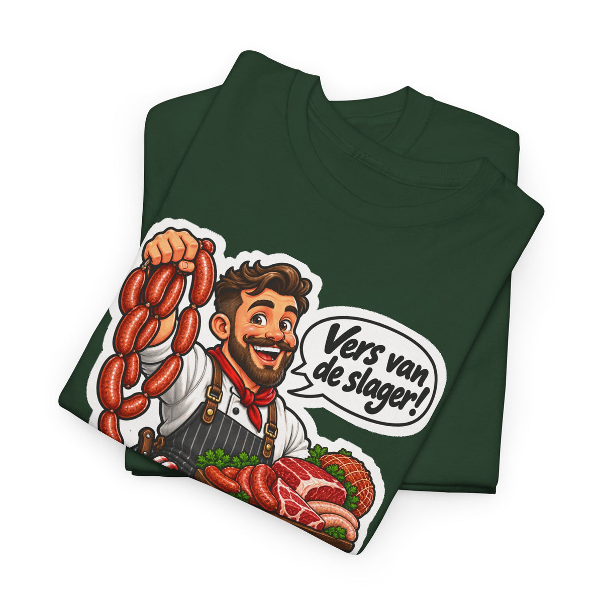 VERS VAN DE SLAGER! Unisex T-shirt | De Slager | VlaamseKracht®