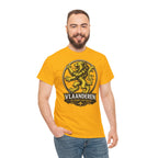 Premium Vlaamse Leeuw Vlaanderen Color Edition T-Shirt | In Hart en Daad | Unisex  | VlaamseKracht®