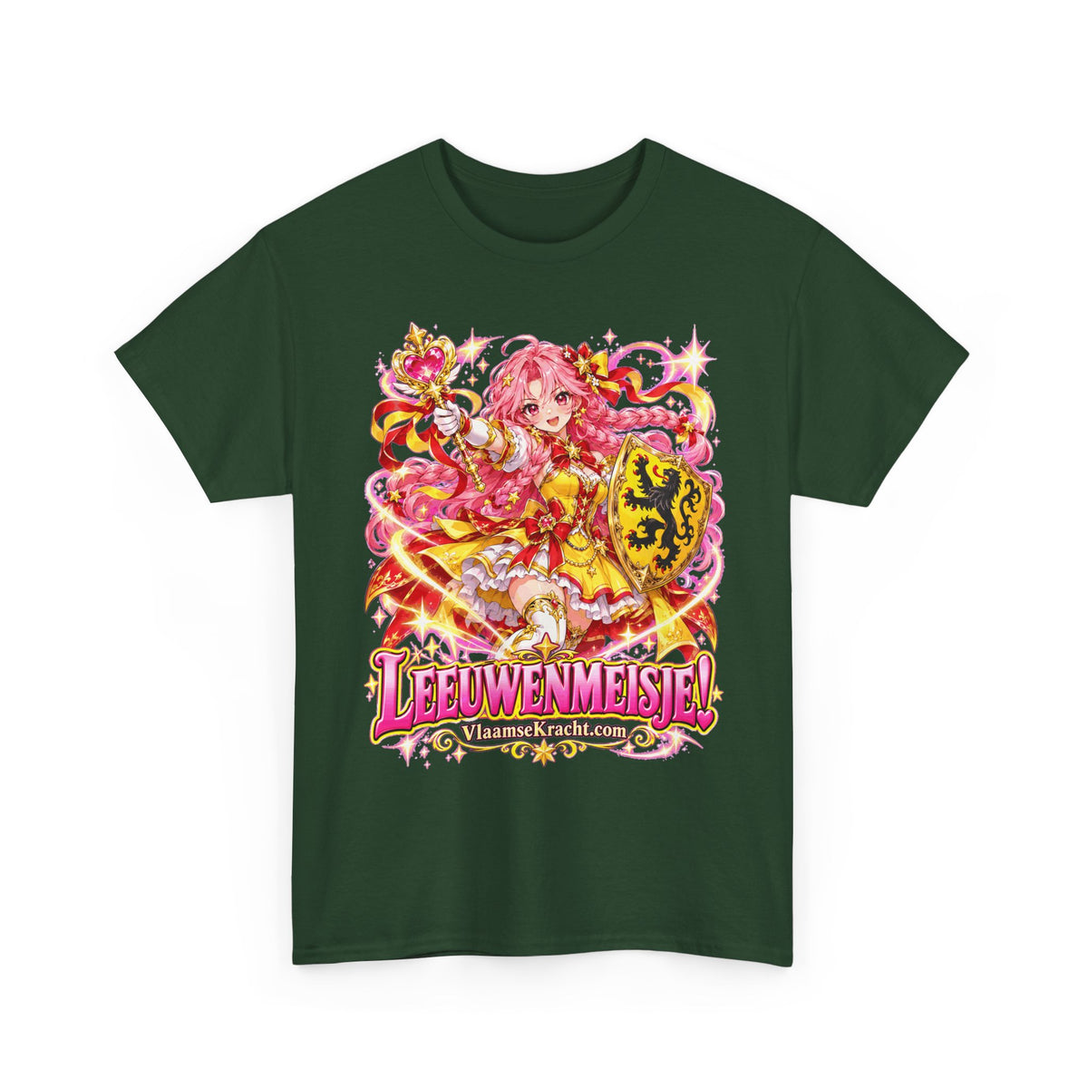 LEEUWENMEISJE! Unisex T-shirt | Anime | VlaamseKracht®