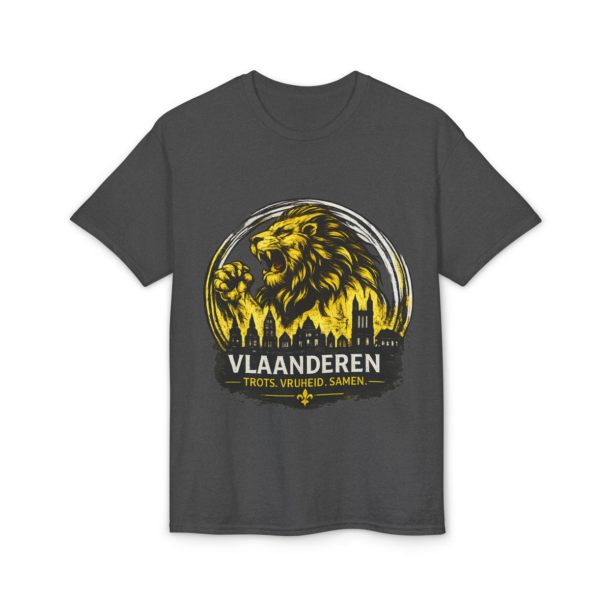 Vlaanderen Lion T‑Shirt — Proud Vlaanderen Graphic Tee