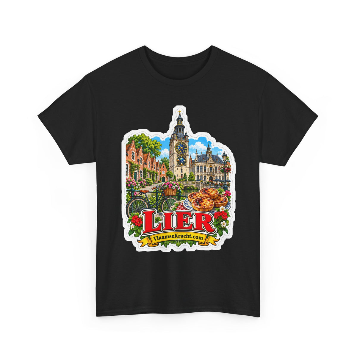 LIER Unisex T-shirt | Nieuw ontwerp | VlaamseKracht®