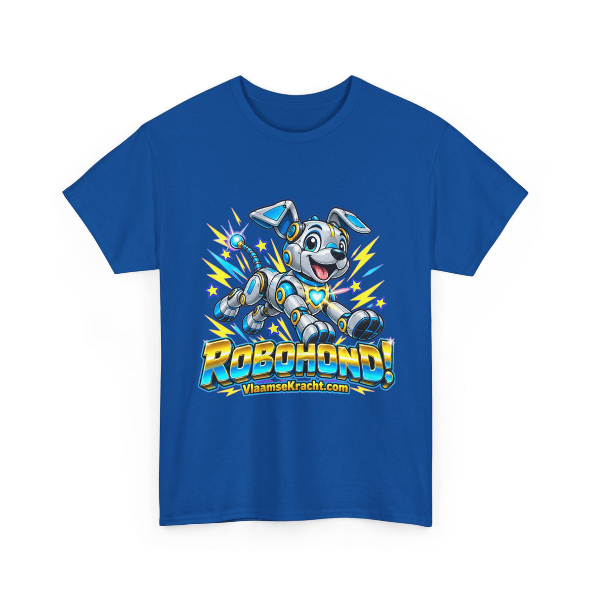 ROBOHOND! Unisex T-shirt | Retro Cartoon | VlaamseKracht®