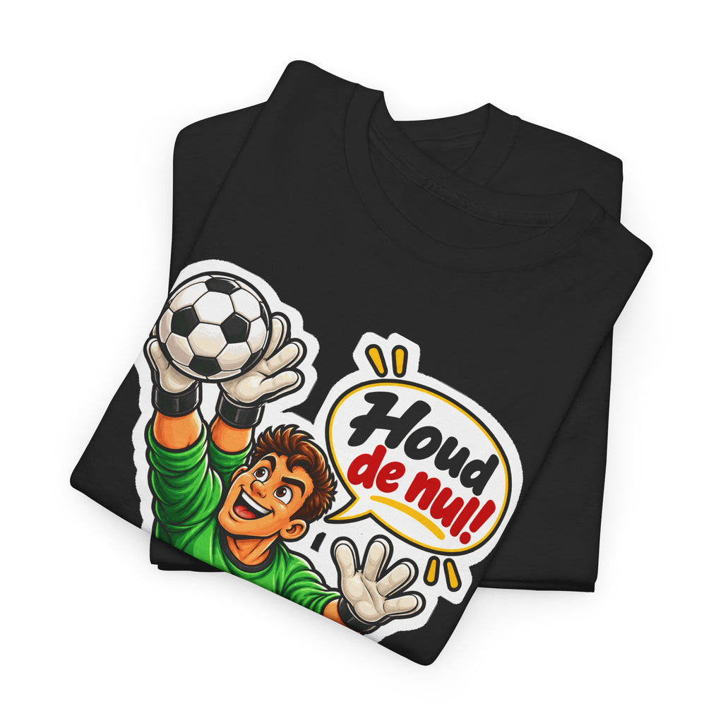HOUD DE NUL! Unisex T-shirt | Voetbal Supporter | VlaamseKracht®