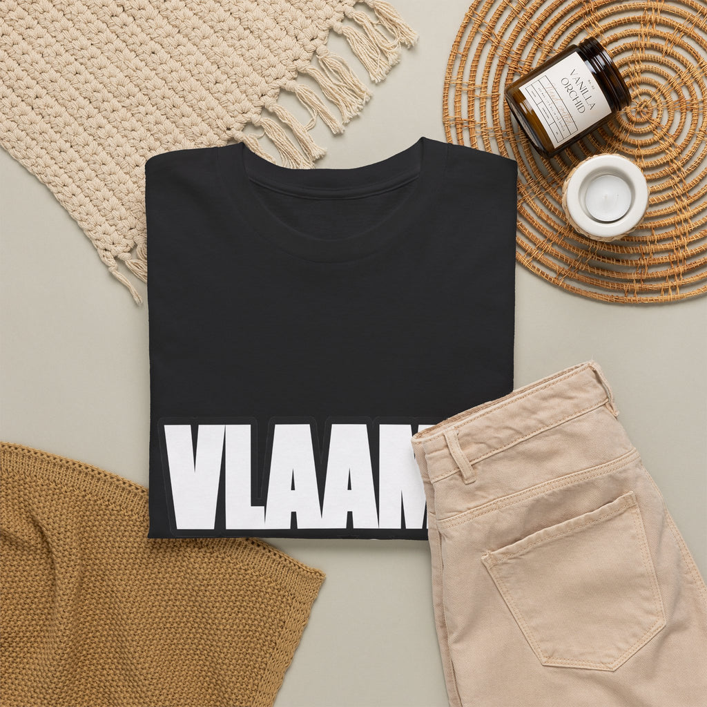 VLAAMS & TROTS Unisex T-shirt | Vlaamse Trots | VlaamseKracht®