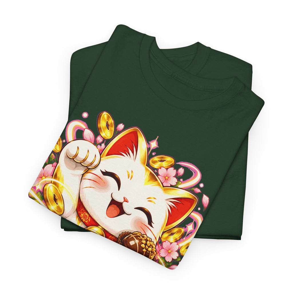 GELUKSKAT! Unisex T-shirt | Kawaii | VlaamseKracht®