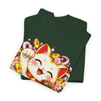 GELUKSKAT! Unisex T-shirt | Kawaii | VlaamseKracht®