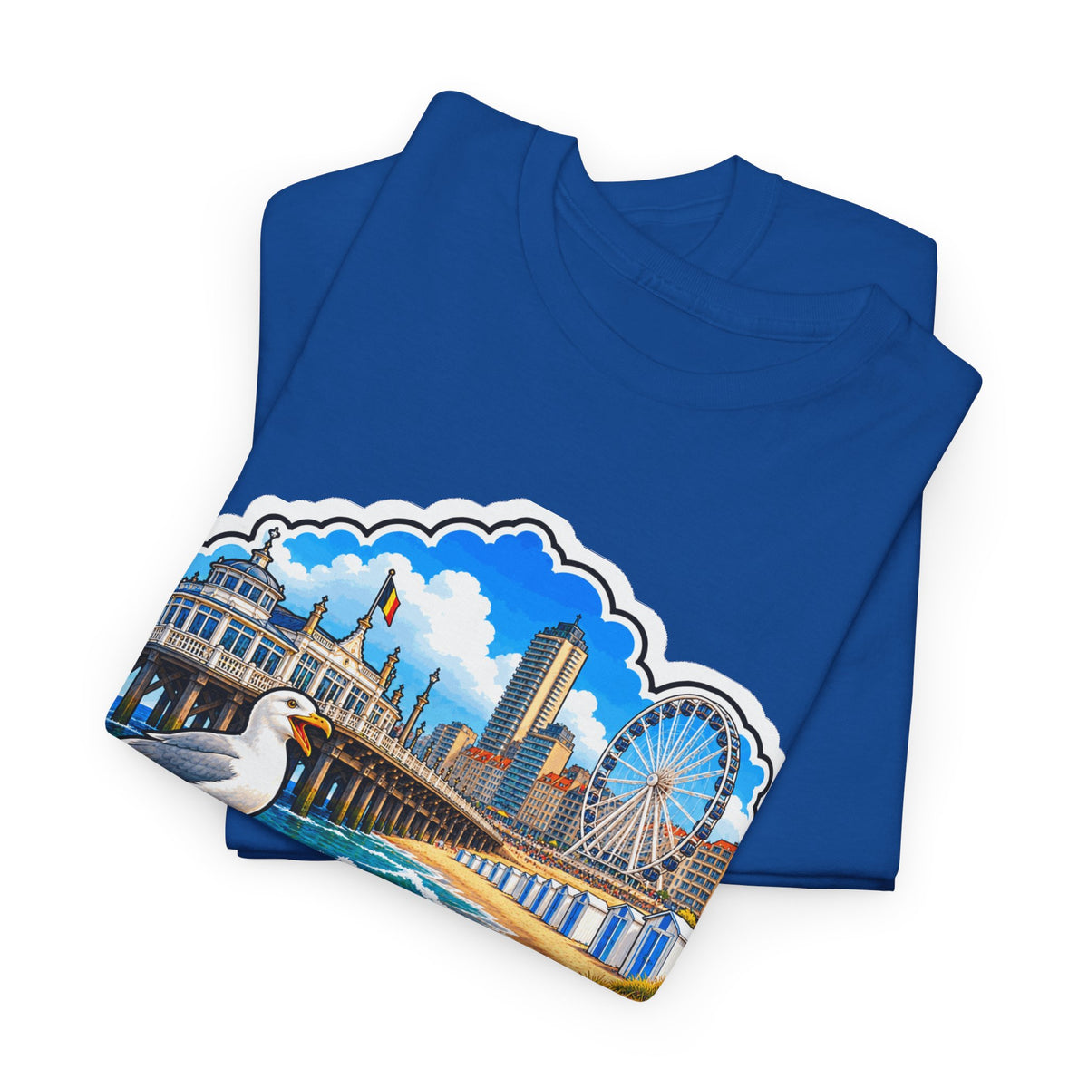 OOSTENDE Unisex T-shirt | Vlaamse Stad | VlaamseKracht®