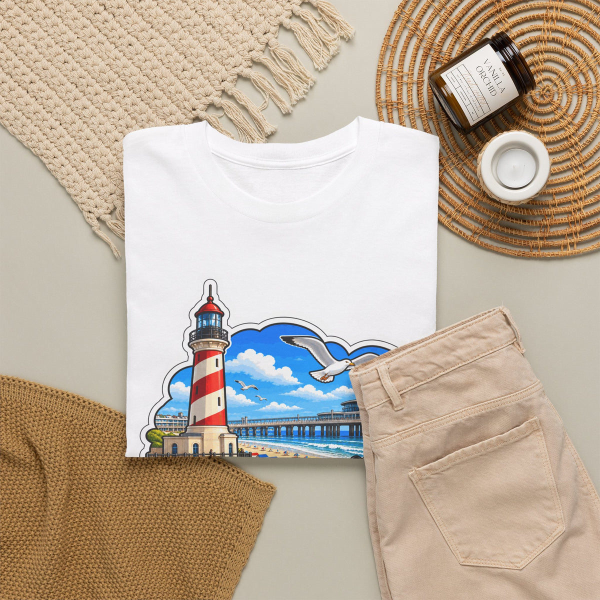 BLANKENBERGE Unisex T-shirt | Vlaamse Stad | VlaamseKracht®