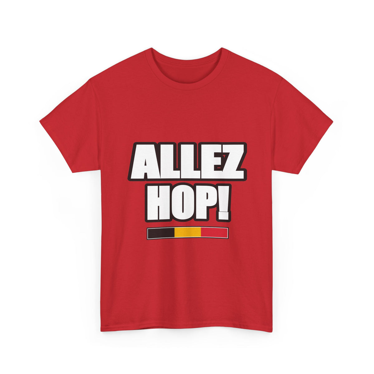 ALLEZ HOP! Unisex T-shirt | Vlaamse Humor | VlaamseKracht®