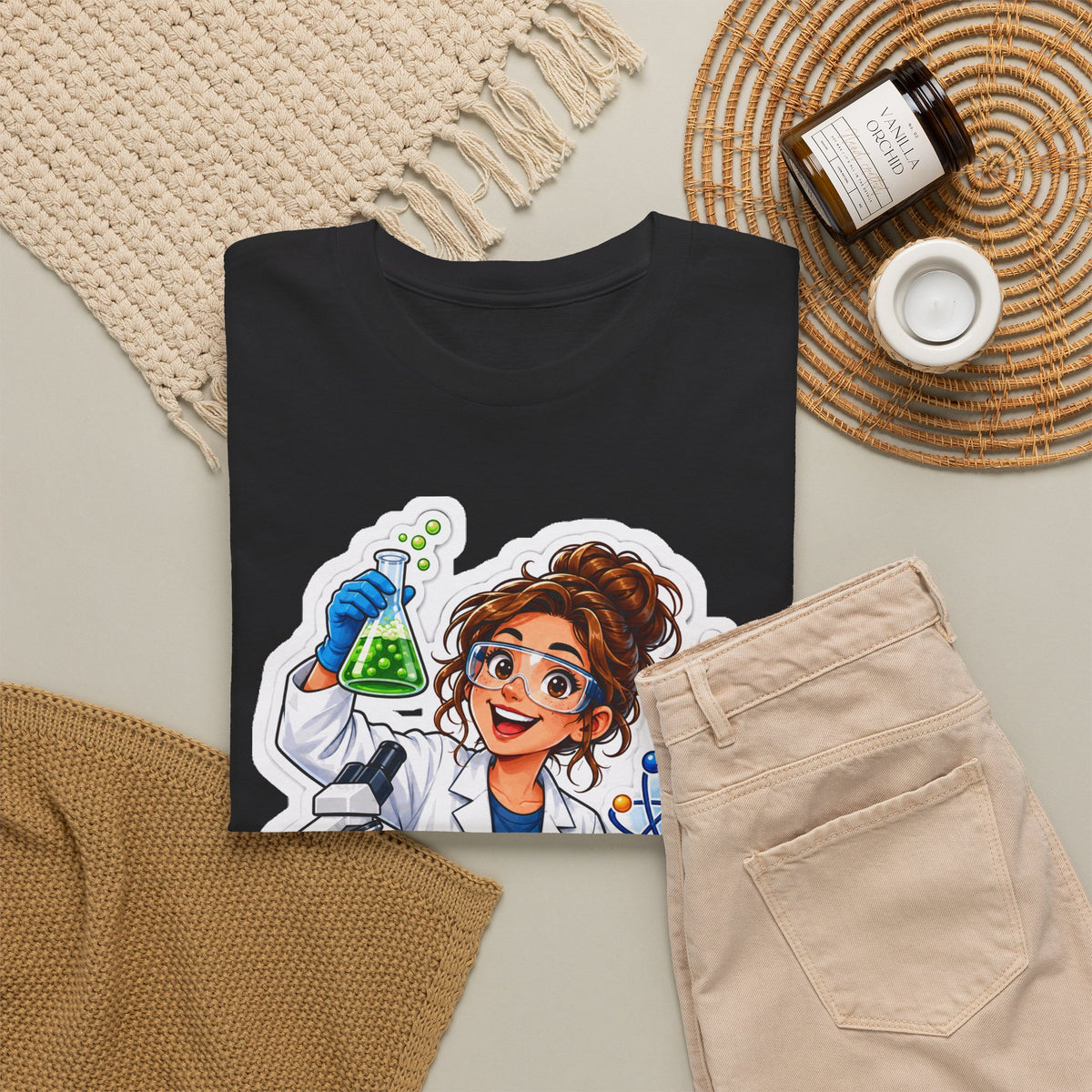 ONTDEKKEN IS VOORUITGAAN! Unisex T-shirt | De Wetenschapper | VlaamseKracht®