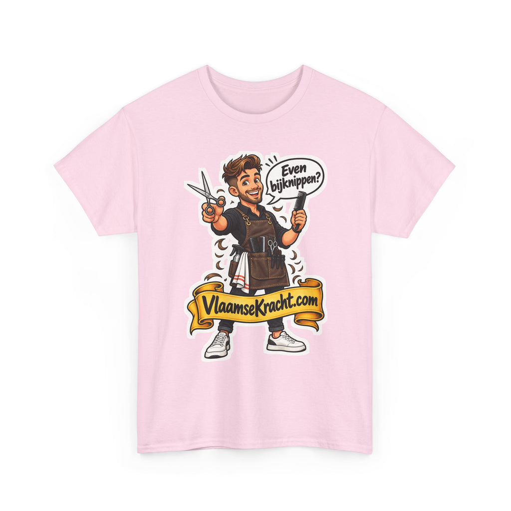 EVEN BIJKNIPPEN? Unisex T-shirt | De Kapper | VlaamseKracht®
