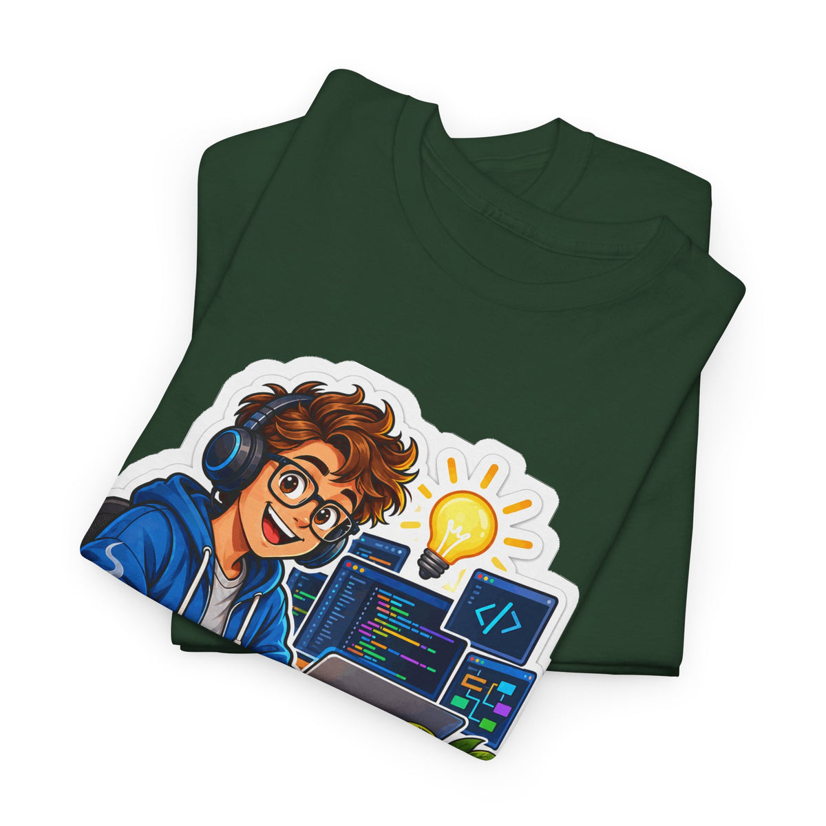 CODE VOOR MORGEN! Unisex T-shirt | De Programmeur | VlaamseKracht®