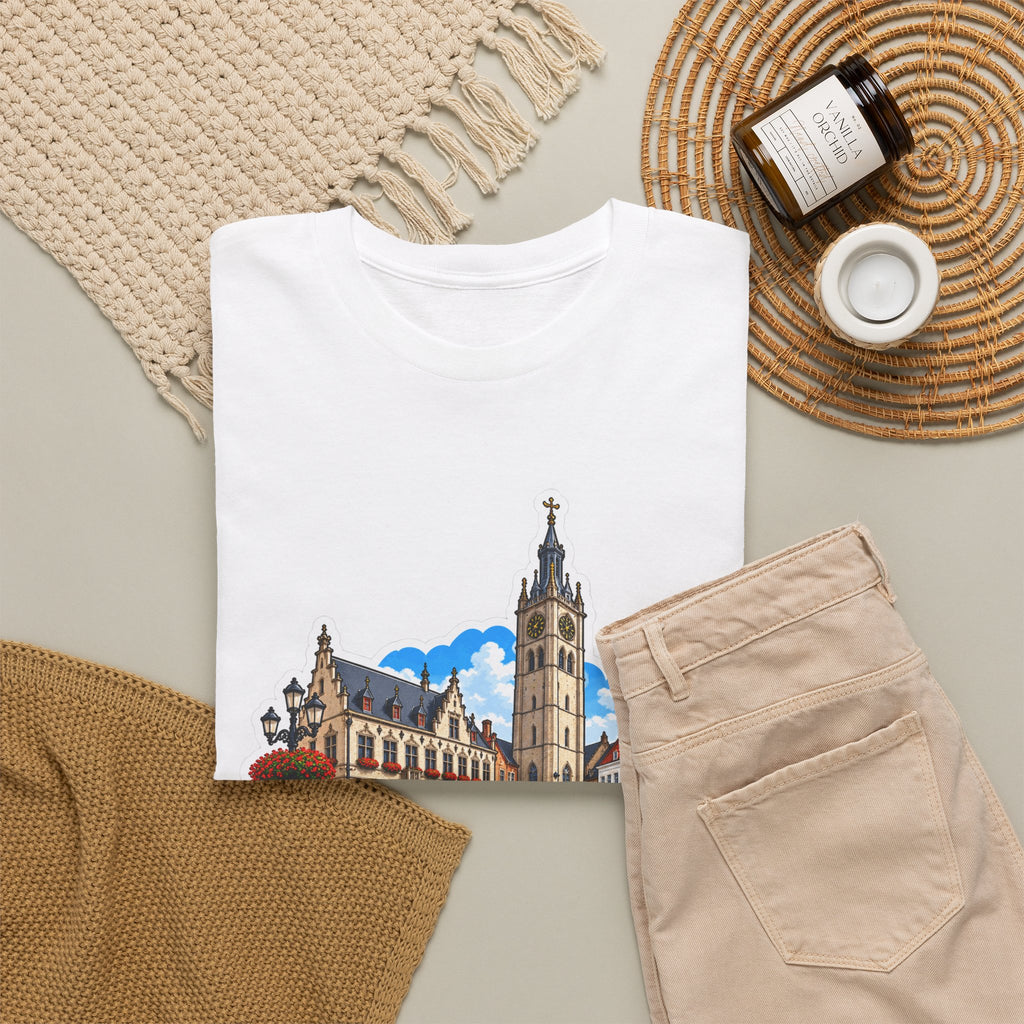 TIELT Unisex T-shirt | Vlaamse Stad | VlaamseKracht®