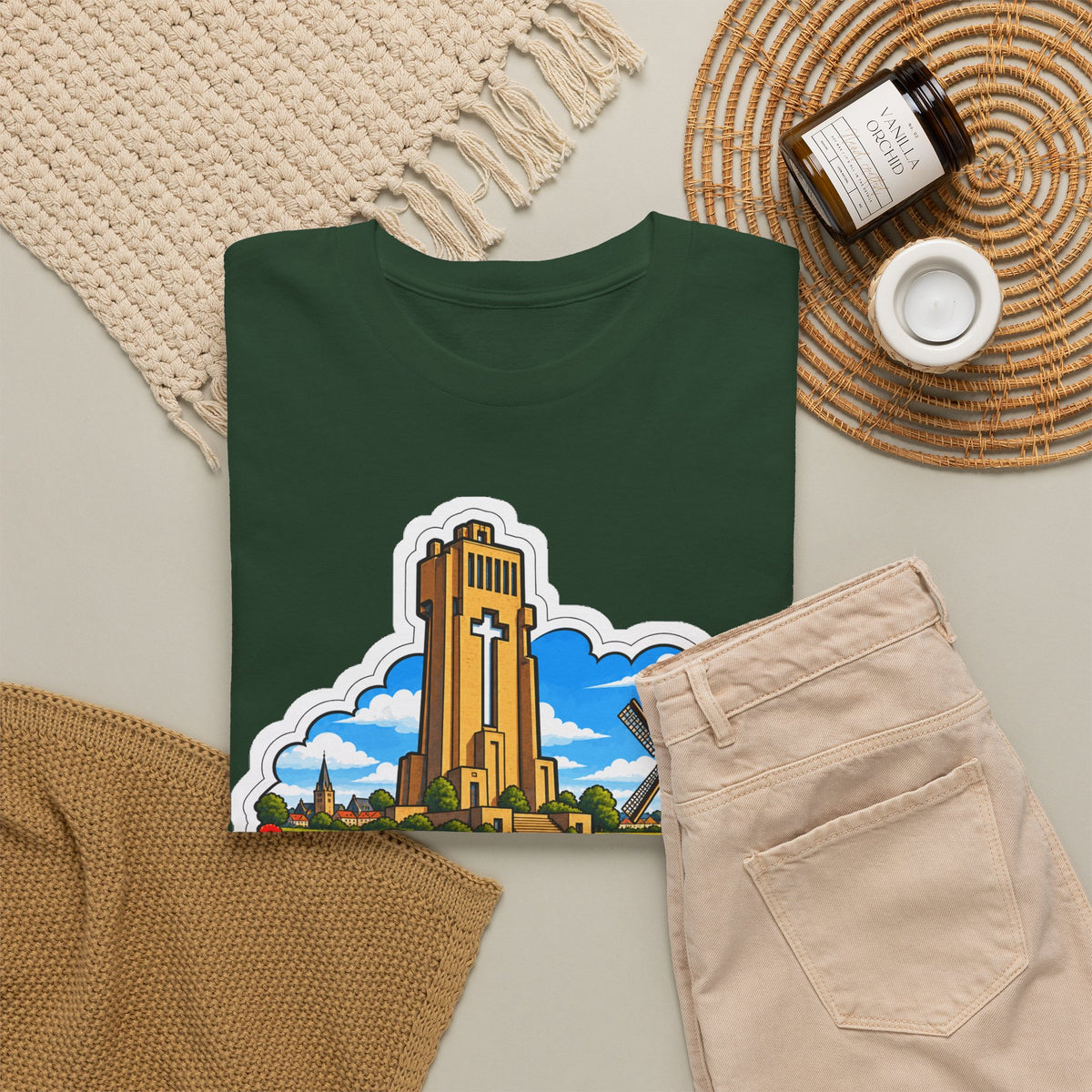 DIKSMUIDE Unisex T-shirt | Vlaamse Stad | VlaamseKracht®